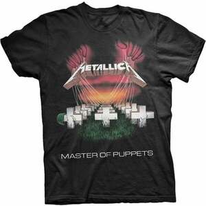 Metallica Ing Master of Puppets European Tour '86. Unisex Black M kép