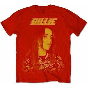 Billie Eilish Ing Racer Logo Jumbo Unisex Red S kép