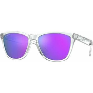 Oakley Frogskins XS 90061453 Polished Clear/Prizm Violet Életmód szemüveg kép