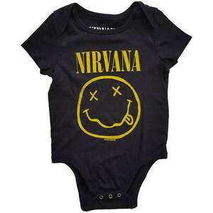 Nirvana Ing Yellow Happy Face Kids Black 0-3 Months kép