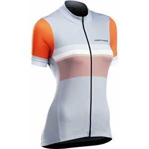 Northwave Womens Origin Short Sleeve Dzsörzi Ice/Orange XS kép