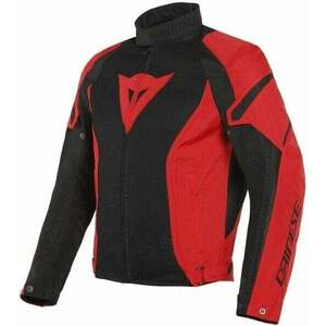 Dainese Air Crono 2 Black/Lava Red 52 Textildzseki kép