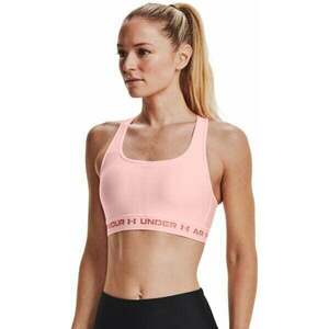 Under Armour Women's Armour Mid Crossback Sports Bra Beta Tint/Stardust Pink XS Fitness fehérnemű kép