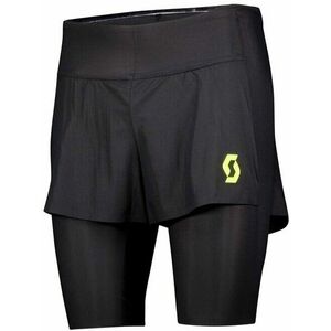 Scott Hybrid Shorts RC Run Kinetech Black/Yellow XL Futórövidnadrágok kép