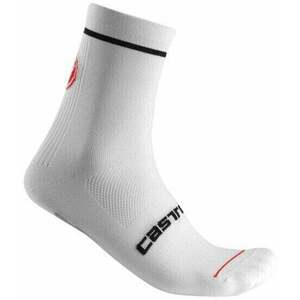 Castelli Entrata 13 Sock White L/XL Kerékpáros zoknik kép