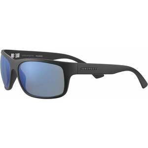 Serengeti Pistoia Matte Black/Mineral Polarized Blue Sport szemüveg kép