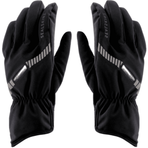 Sealskinz Waterproof All Weather LED Cycle Glove Black XL Kesztyű kerékpározáshoz kép