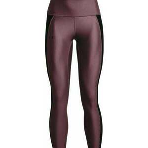 Under Armour HeatGear Armour Panel Ankle Leggings Plum/Black XS Futónadrágok/leggingsek kép