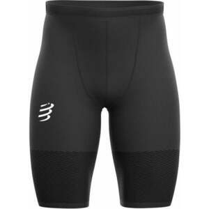 Compressport Run Under Control Short Black T2 Futórövidnadrágok kép