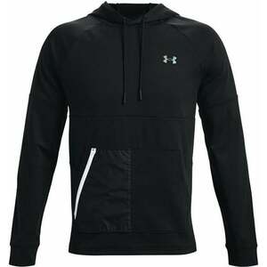 Under Armour UA Rush All Purpose Hoodie Black/Black S Fitness pulóverek kép