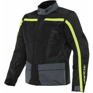 Dainese Outlaw Black/Ebony/Fluo Yellow 48 Textildzseki kép