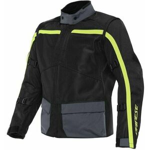 Dainese Outlaw Black/Ebony/Fluo Yellow 50 Textildzseki kép