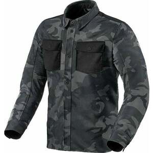 Rev'it! Overshirt Tracer Air 2 Camo Dark Grey S Kevlár ing kép