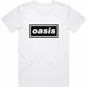 Oasis Ing Decca Logo Unisex White S kép