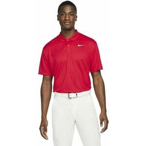 Nike Dri-Fit Victory Mens Golf Red/White S Rövid ujjú póló kép