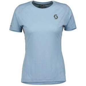 Scott Trail Run SS Womens Glace Blue L Rövidujjú futópólók kép