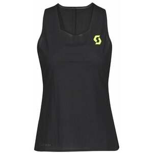 Scott RC Run Kinetech Womens Tank Yellow/Black M Ujjatlan felsők futáshoz kép