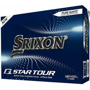 Srixon Q-Star Tour Pure White Golflabda kép