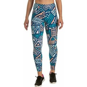 Meatfly Arabel Leggings Dancing Mint XS Fitness nadrág kép