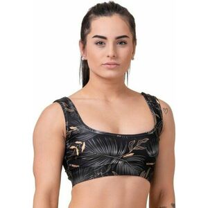 Nebbia Miami Sporty Bikini Bralette Volcanic Black S Női fürdőruha kép