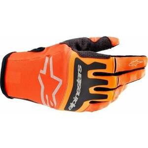 Alpinestars Techstar Gloves Hot Orange/Black S Motoros kesztyűk kép