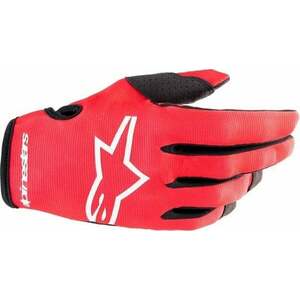 Alpinestars Radar Gloves Red/White 2XL Motoros kesztyűk kép