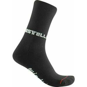 Castelli Quindici Soft Merino W Sock Black S/M Kerékpáros zoknik kép