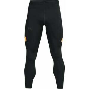 Under Armour Men's UA Speedpocket Tights Black/Orange Ice 2XL Futónadrágok/leggingsek kép