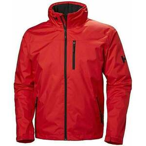 Helly Hansen Men's Crew Hooded Midlayer Sailing Kabát Red XS kép