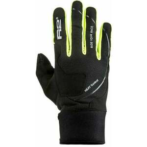 R2 Blizzard Gloves Black/Neon Yellow M Síkesztyű kép