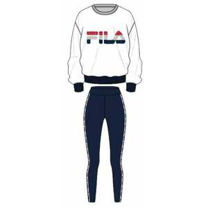 Fila FPW4098 Woman Pyjamas White/Blue XS Fitness fehérnemű kép