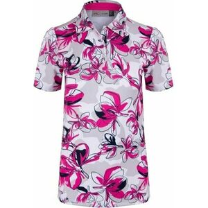 Kjus Womens Enya Printed S/S Magenta/Alloy 38 Rövid ujjú póló kép