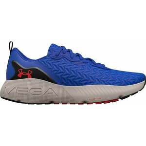 Under Armour Men's UA Hovr Mega 3 Clone Versa Blue/Ghost Gray/Bolt Red 41 Utcai futócipők kép