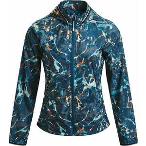 Under Armour Women's UA Storm OutRun The Cold Jacket Petrol Blue/Black XS Futódzsekik kép