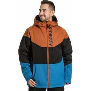 Meatfly Hoax Premium SNB & Ski Jacket Brown/Black/Blue L Síkabát kép