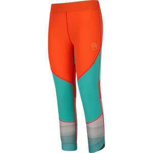 La Sportiva Sensation Leggings W Cherry Tomato/Lagoon S Termikus fehérnemű kép