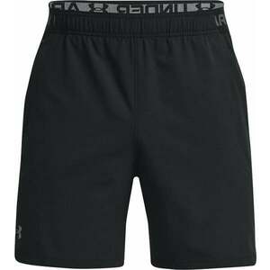 Under Armour Men's UA Vanish Woven 6" Shorts Black/Pitch Gray XS Fitness nadrág kép