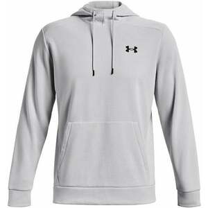 Under Armour Men's Armour Fleece Hoodie Halo Gray/Black 2XL Fitness pulóverek kép