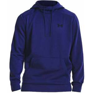 Under Armour Men's Armour Fleece Hoodie Sonar Blue/Black S Fitness pulóverek kép