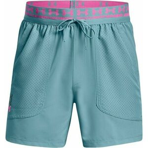 Under Armour Men's UA Run Anywhere Short Still Water/Rebel Pink/Reflective 2XL Futórövidnadrágok kép