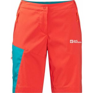 Jack Wolfskin Glastal Shorts W Tango Orange S-M Rövidnadrág kép