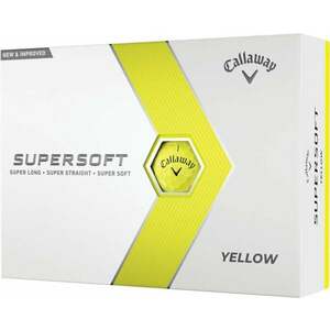 Callaway Supersoft 2023 Yellow Golflabda kép