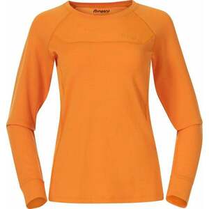 Bergans Cecilie Wool Long Sleeve Women Cloudberry Yellow/Lush Yellow XS Termikus fehérnemű kép