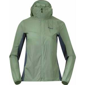 Bergans Rabot Lt Windbreaker Women Jade Green/Orion Blue S Dzseki kép