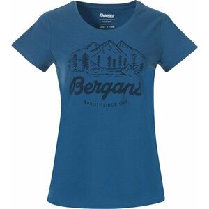 Bergans Classic V2 Tee Women North Sea Blue XS Póló kép