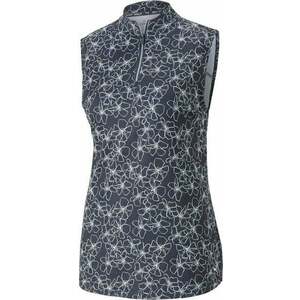 Puma Womens Cloudspun Island Flower Sleeveless Navy Blazer XS Rövid ujjú póló kép