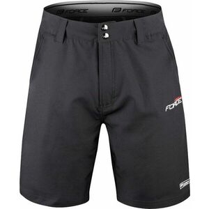 Force Blade MTB Shorts Removable Pad Black 3XL Nadrág kerékpározáshoz kép