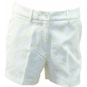 J.Lindeberg Gwen Printed Golf Short White Sphere Dot 25 Sort kép