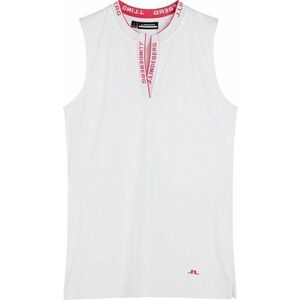 J.Lindeberg Leya Sleeveless Golf White XL Rövid ujjú póló kép