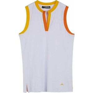 J.Lindeberg Aurora Sleeveless White XL Rövid ujjú póló kép